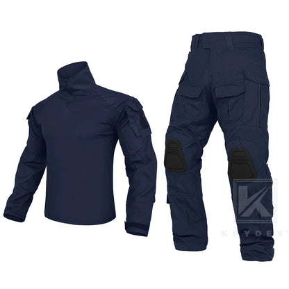 KRYDEX Tactical Combat G3 Uniform Set Outdoor Hunting Gen3 Camouflage Shirt & Pants