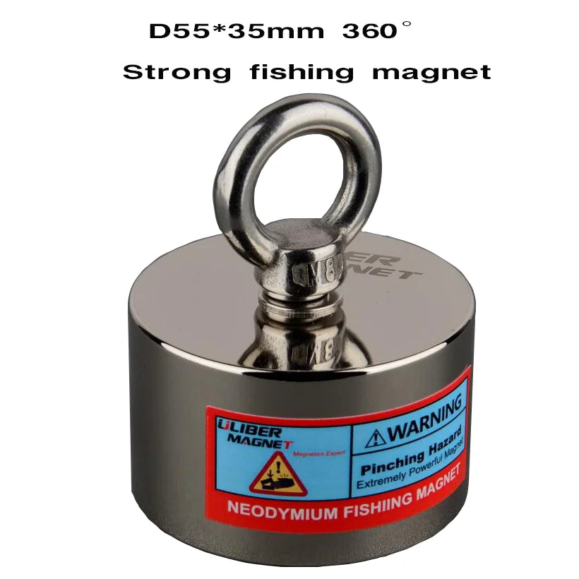 200KG Strong Magnetic Deep  N52 D55x35mm