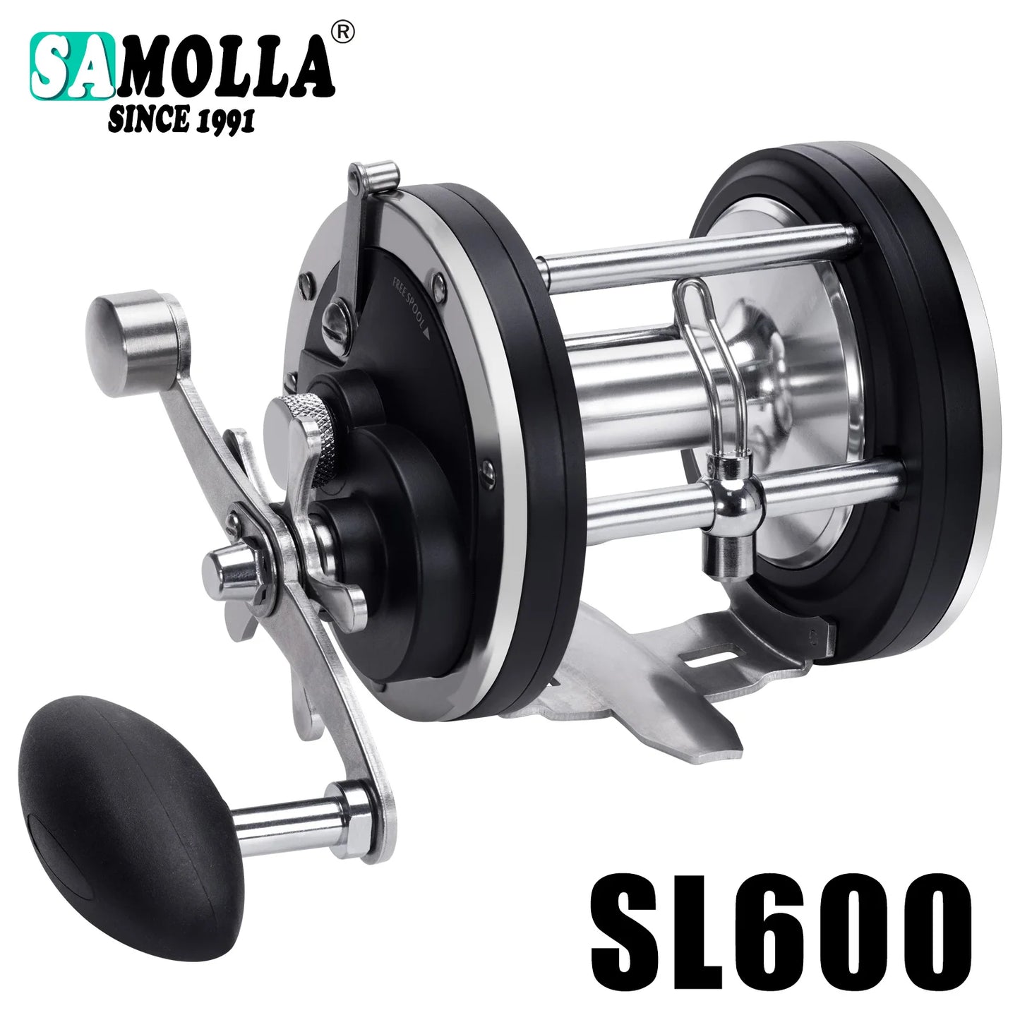 Saltwater Fishing Reels 7+1bb Casting  Gear Ratio 4.1/4.4:1 20-30KG Baitcasting Reel