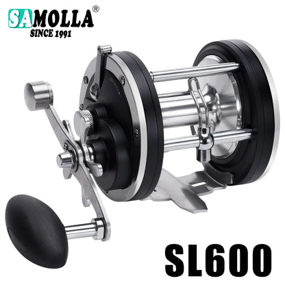 Saltwater Fishing Reels 7+1bb Casting  Gear Ratio 4.1/4.4:1 20-30KG Baitcasting Reel