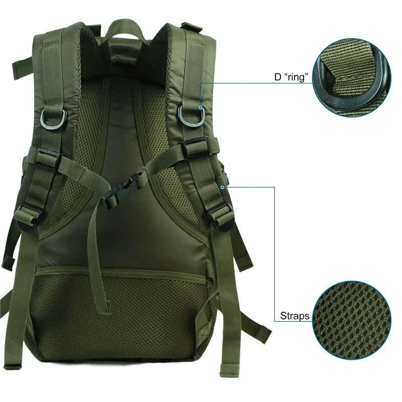 Travel Hiking Backpack  Waterproof  Lightweight  Outdoor