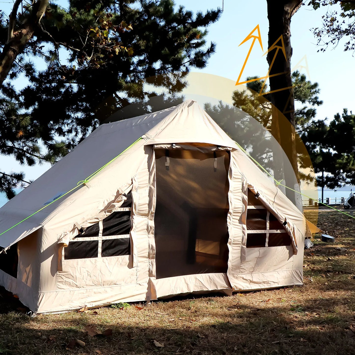 Large Inflatable Tent for Family Dinner, Outdoor Camping Tents, New Design