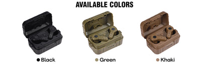 ARM NEXT tactical headset anti-noise earplugs noise-cancelling for shooting hearing protection NRR27dB Military gear hunting