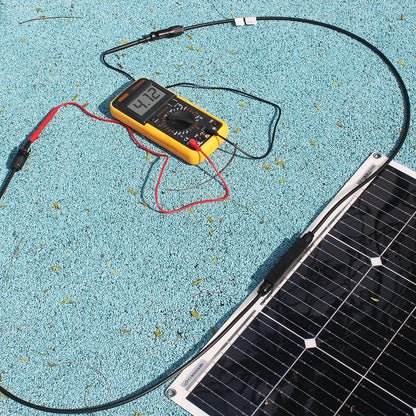 12V Flexible Solar Panel 600W 100W 200W 300W 400W 500W Bendable Waterproof Monocrystalline