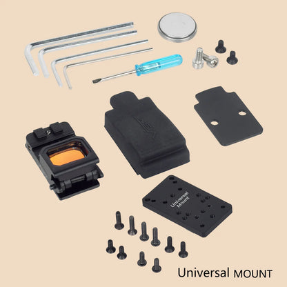 Tactical VISM Flip Up Red Dot Sight PRO Reflex Scope For Pistol 20mm Rail Mount