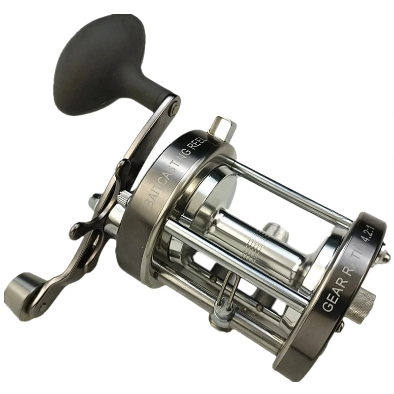 CL90 Full Metal Casting Reel Heavy Boat Fishing Reel Trolling left hand fishing tackle Salt Water rustproof big drum fish wheel
