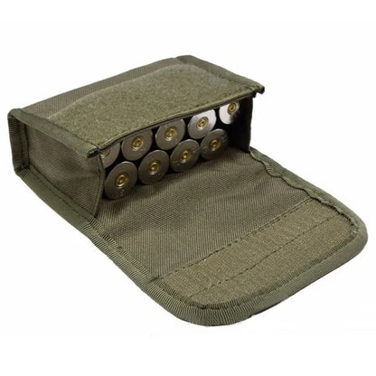 Hunting 10 Round Shot Shotshell Reload Holder Molle Pouch for 12 Gauge/20G Magazine Pouch Ammo