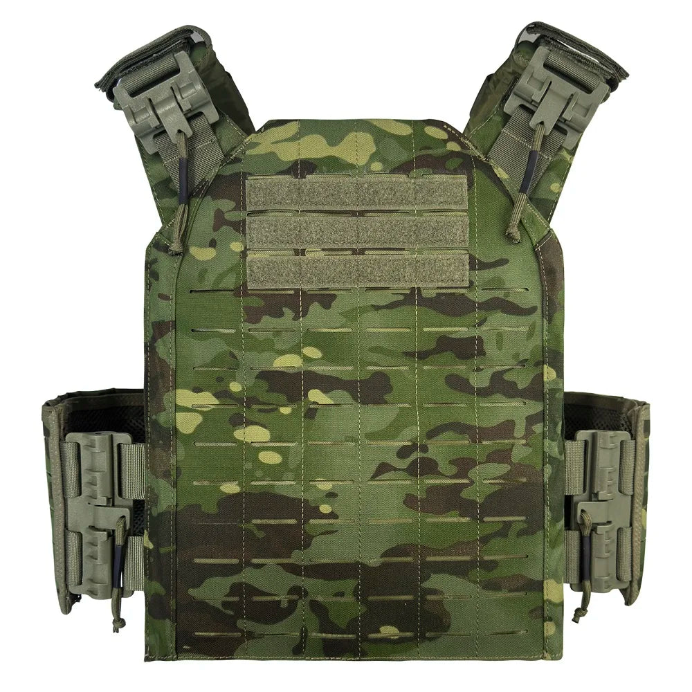 EMERSONGEARS 1000D Nylon Plate high quality Carrier Outdoor Tactical Vest Hunting Protective Adjustable Quick release MOLLE Vest