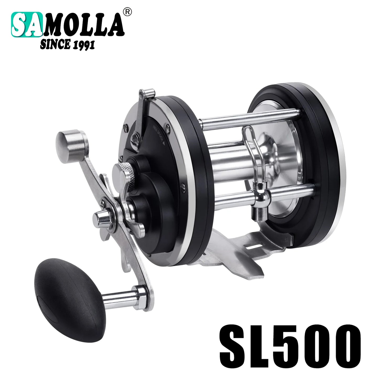 Saltwater Fishing Reels 7+1bb Casting  Gear Ratio 4.1/4.4:1 20-30KG Baitcasting Reel