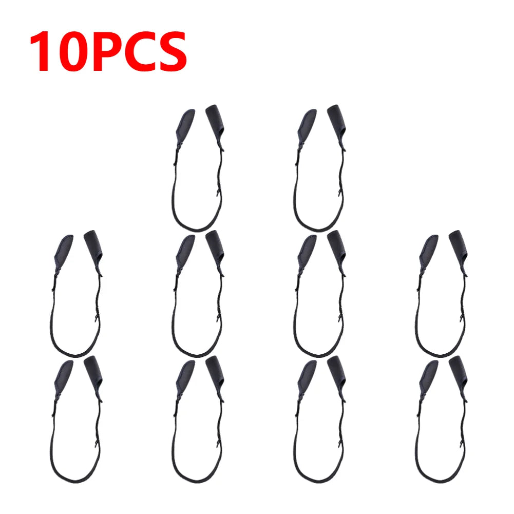 1-10PCS Fishing Rod Protection Sleeves Luya Bundle Rod Belt Adjustable