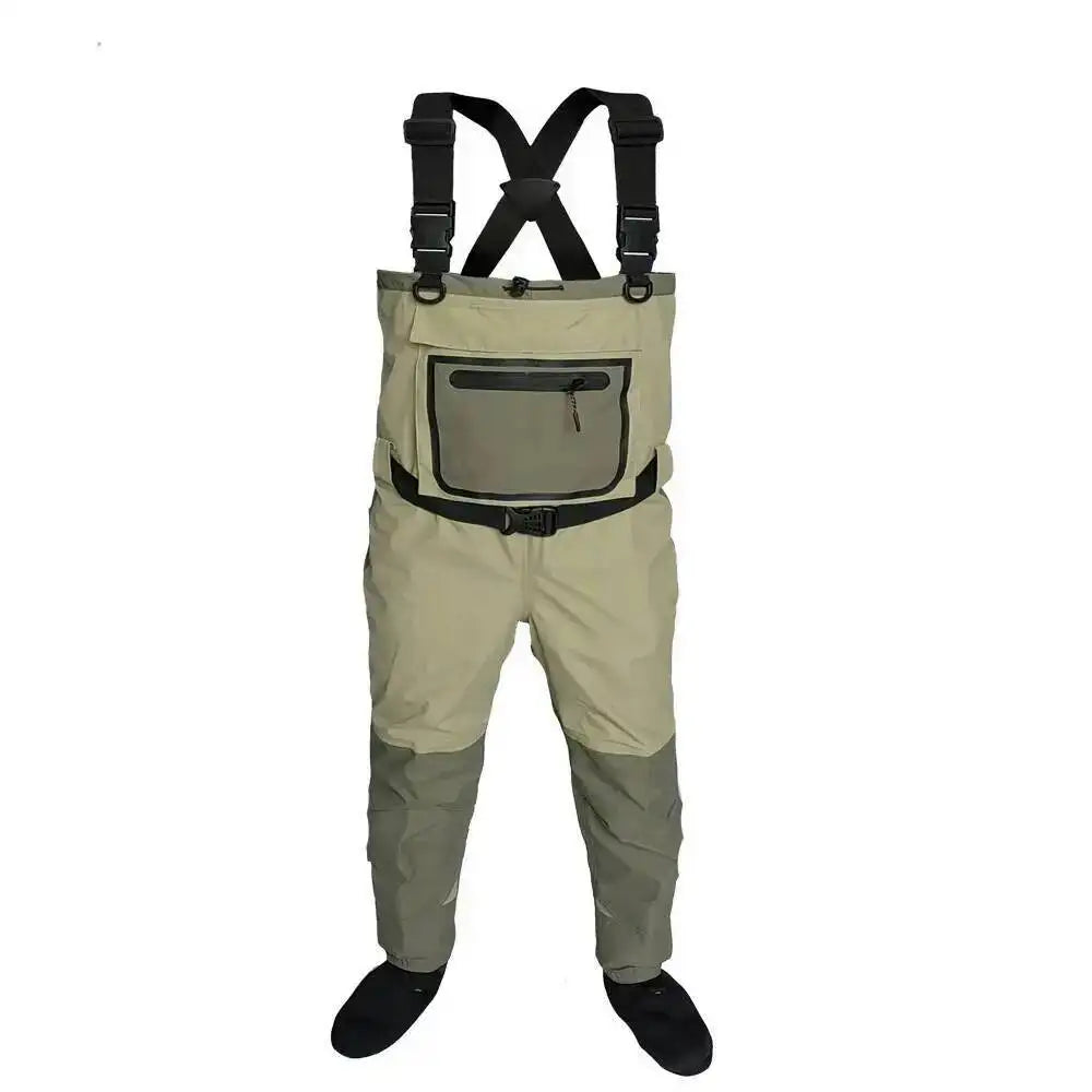 fly fishing tackle waders neoprene foot for men raft hunting Quick-dry Waterproof and breathable