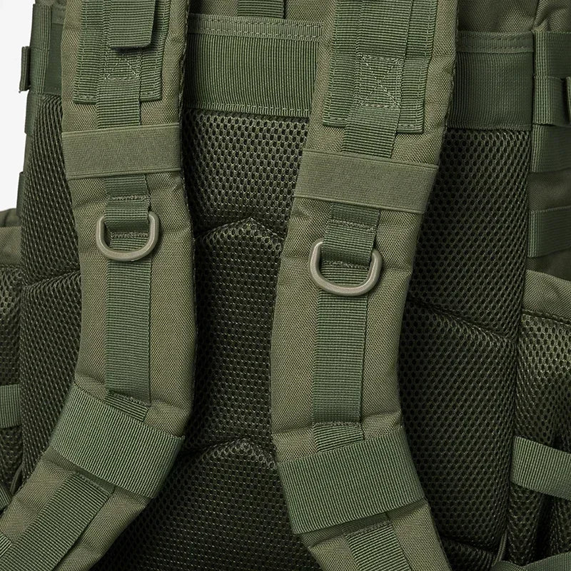 45L tactical backpack for outdoor sports hiking climbing travel with bottle holder