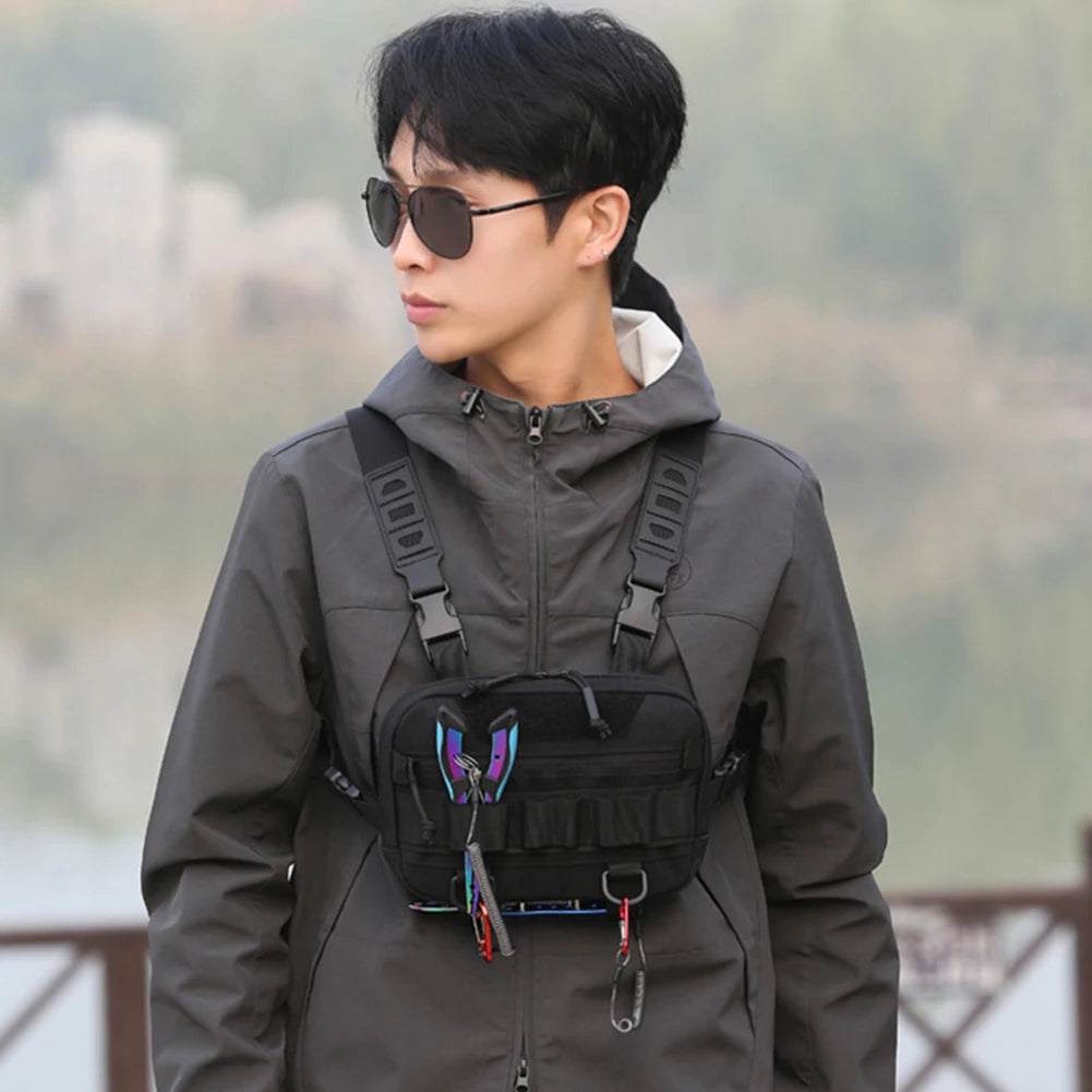 Fishing Tackle Bags  Fanny Pack   Camping Shoulder Crossbody Bag
