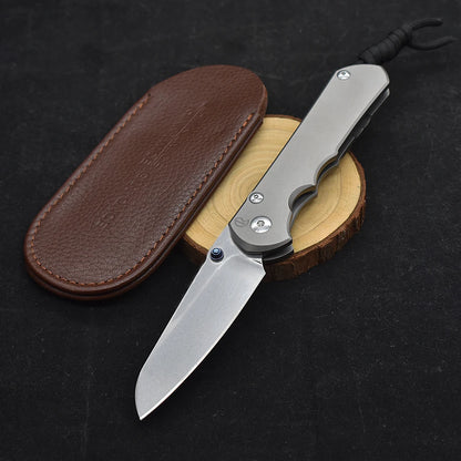 Chris Reeve CR S35VN Blade Ball Bearing  Titanium Alloy Survival Tool High Hardness Sharp EDC