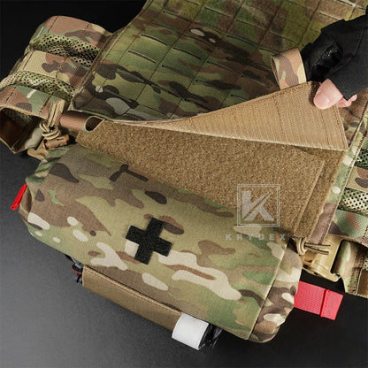 KRYDEX Tactical Roll Up Medic Pouch First Aid Trauma EMT