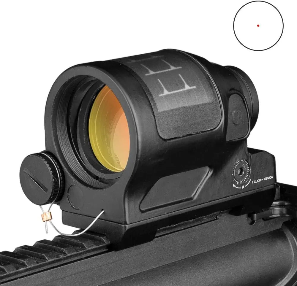 Hunting Reflex Sight Solar Power System Hunting 1X38 Red Dot Sight Scope with QD Mount