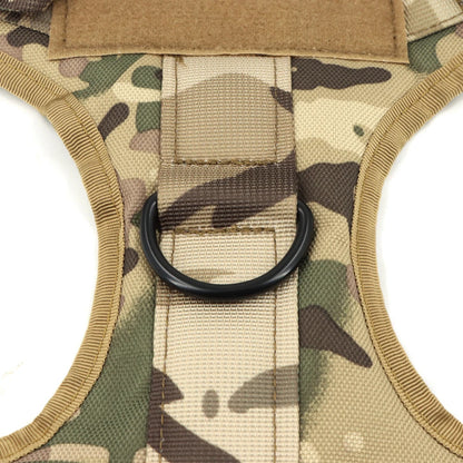 Tactical Dog Harness Leash Set for Large Dogs Military Harnesses