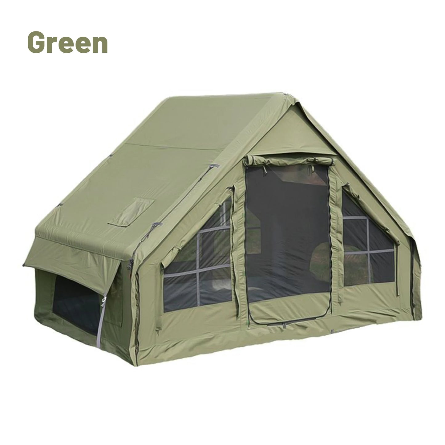 Inflatable Tents For Adult Camping, Luxury Camping Tents, Inflatable Tents With Stove Plug, 4/6/8 Person Family Camping
