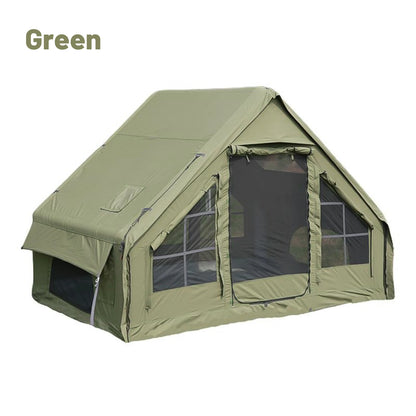 Inflatable Tents For Adult Camping, Luxury Camping Tents, Inflatable Tents With Stove Plug, 4/6/8 Person Family Camping