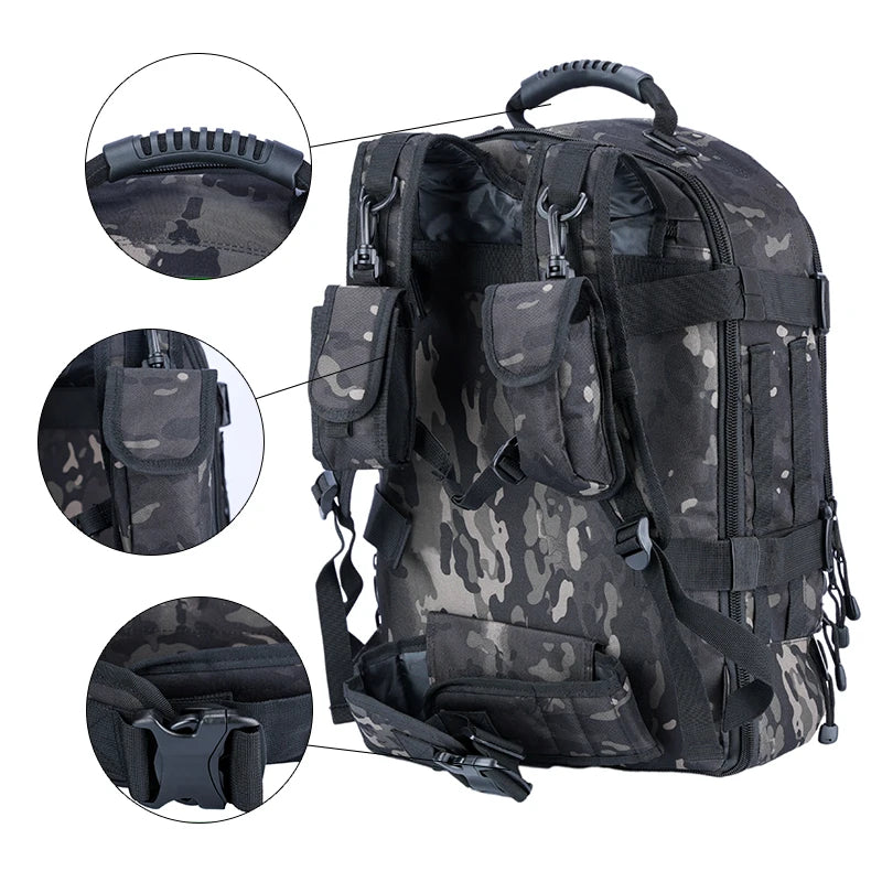 Tactical Backpack Military Army Daypack Assault Pack for Men Molle Backpacks