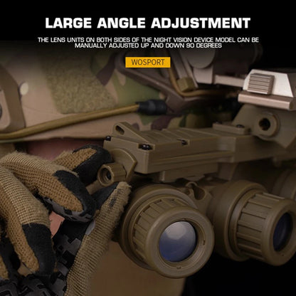 GPNVG 18 Night Vision Goggle No Function Tactical Helmet Binocular Model Airsoft Hunting Tactical Binoculars Movies Props