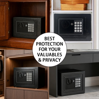 Ireproof Safes with Fireproof Money Bag Sensor Light Digital Keypad Home Safe