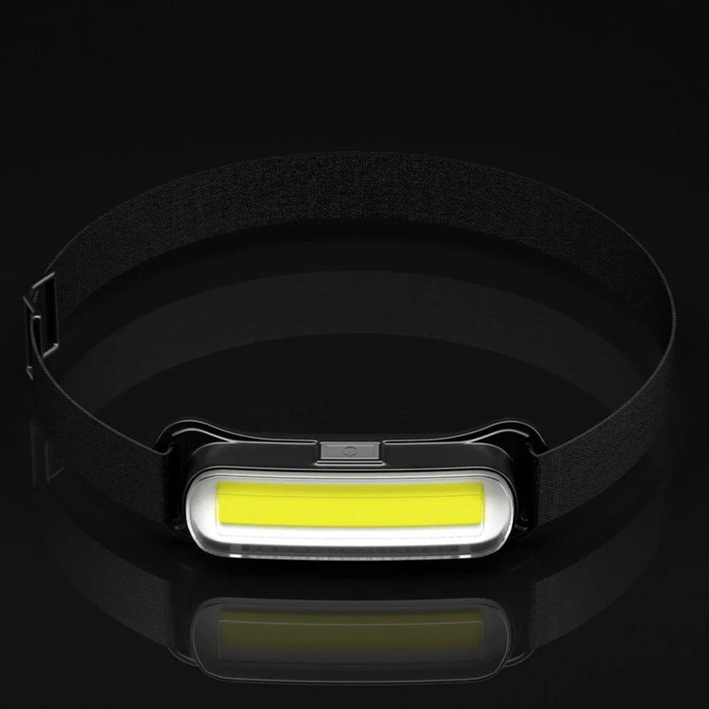 USB Rechargeable LED Headlamp 3 Modes Flashlight Waterproof Head Light Adjustable