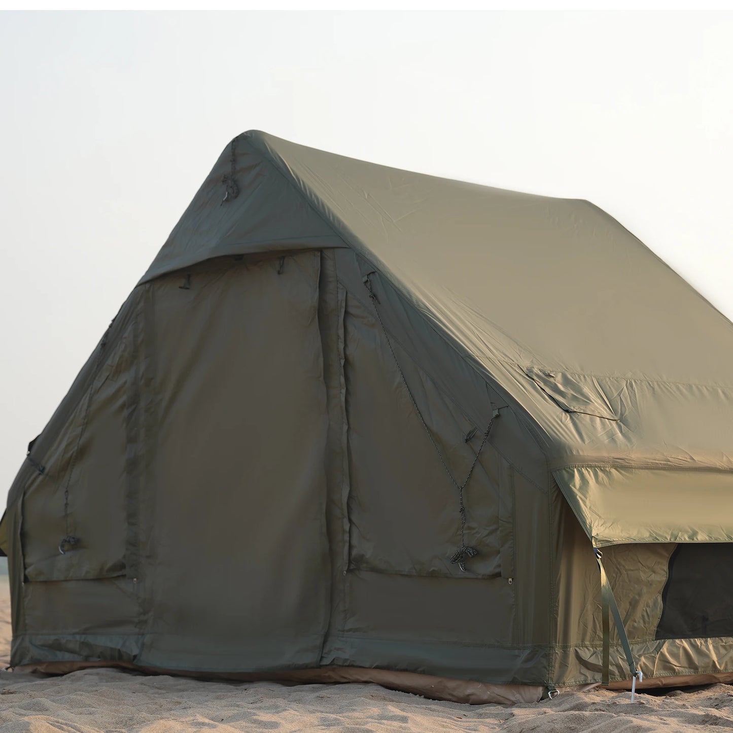 Inflatable Tents For Adult Camping, Luxury Camping Tents, Inflatable Tents With Stove Plug, 4/6/8 Person Family Camping