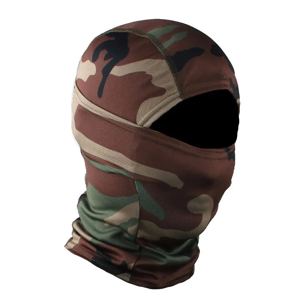 Tactical Fishing Balaclava Hood Full Face Mask Scarf Neck Gaiter