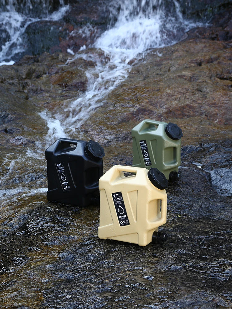 12L Camping Water Container Large Capacity No Leakage BPA Free