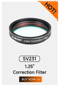 Svbony SV215 Zoom Eyepiece,1.25 Inch 3-8mm,with Parfocal Design,Telescope Accessory