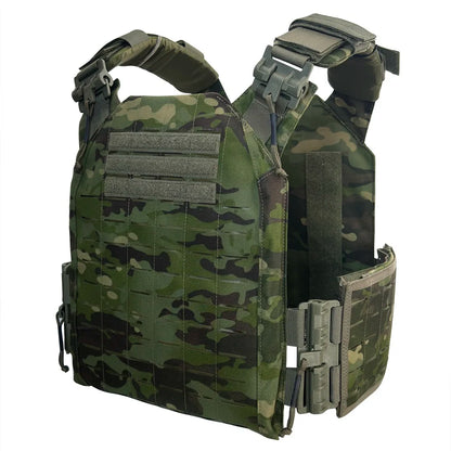 EMERSONGEARS 1000D Nylon Plate high quality Carrier Outdoor Tactical Vest Hunting Protective Adjustable Quick release MOLLE Vest