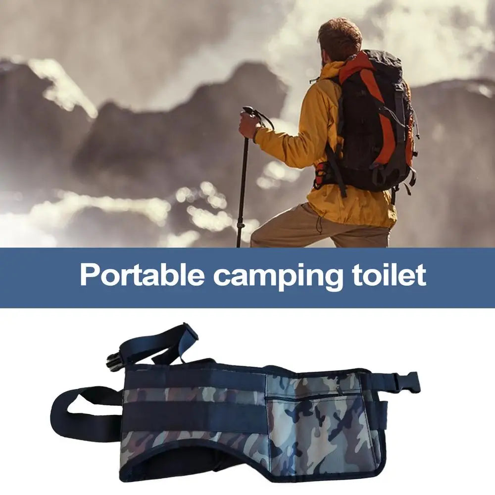 Crap Strap for Pooping in The Woods Portable Toilet Solution for Hunting Hiking