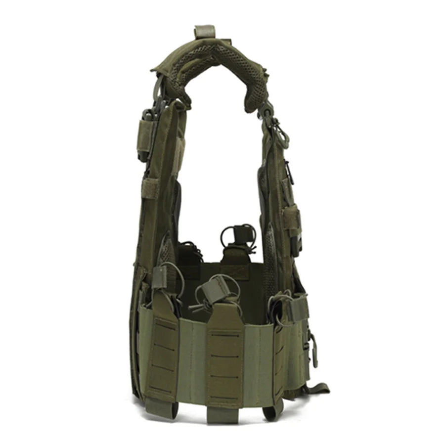 Outdoor training vest multi-functional MOLLE expansion convenient quick release vest waterproof and wear-resistant