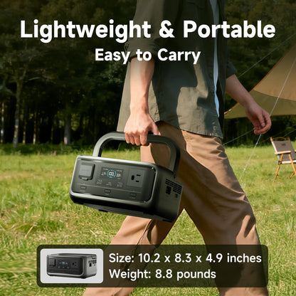 ALLPOWERS VOLIX P300 Portable Power Station 256Wh LiFePO4 Battery 300W (Peak 600W) AC Output