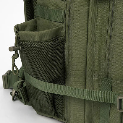 45L tactical backpack for outdoor sports hiking climbing travel with bottle holder