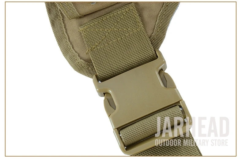Outdoor Waterproof Durable Men Climbing Chest Shoulder Bag