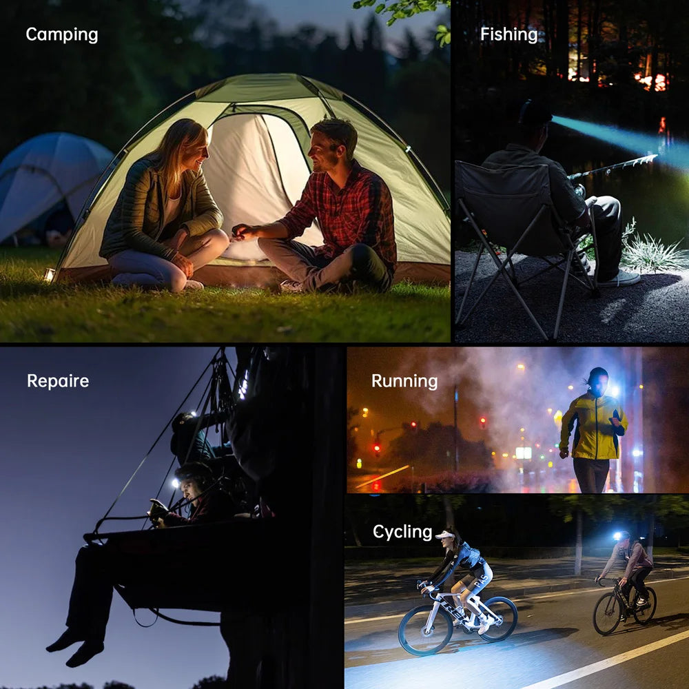SOFIRN HS42 2100lm Headlamp 18650 USB C Rechargeable with Magnetic