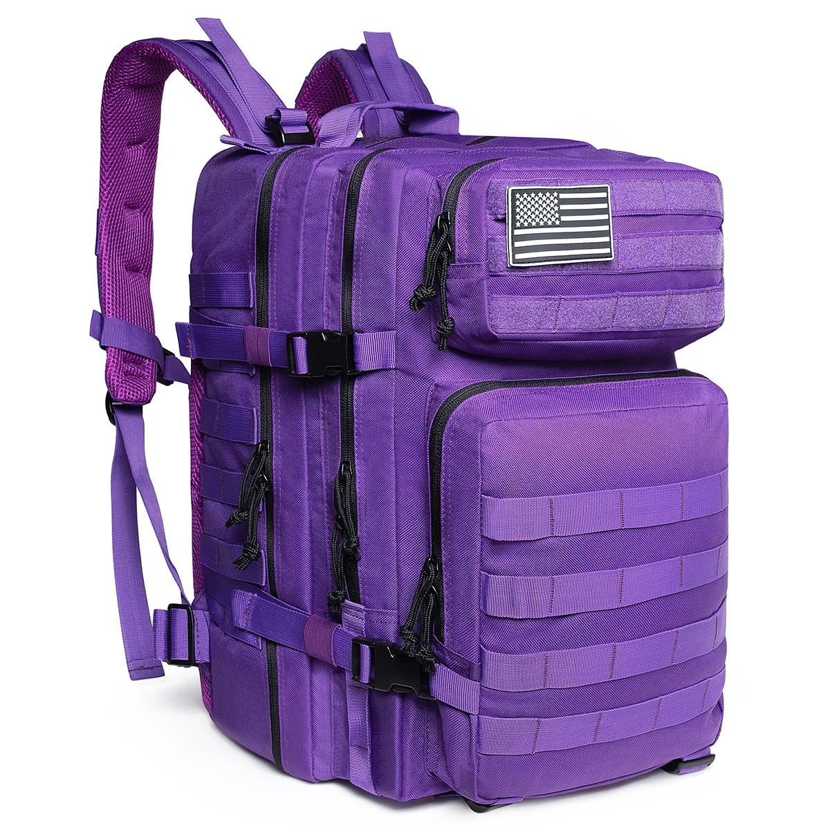 45L Tactical Fishing Backpack Large 3 Day Outdoor Rucksack Hiking