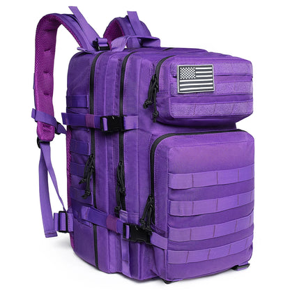 45L Tactical Fishing Backpack Large 3 Day Outdoor Rucksack Hiking