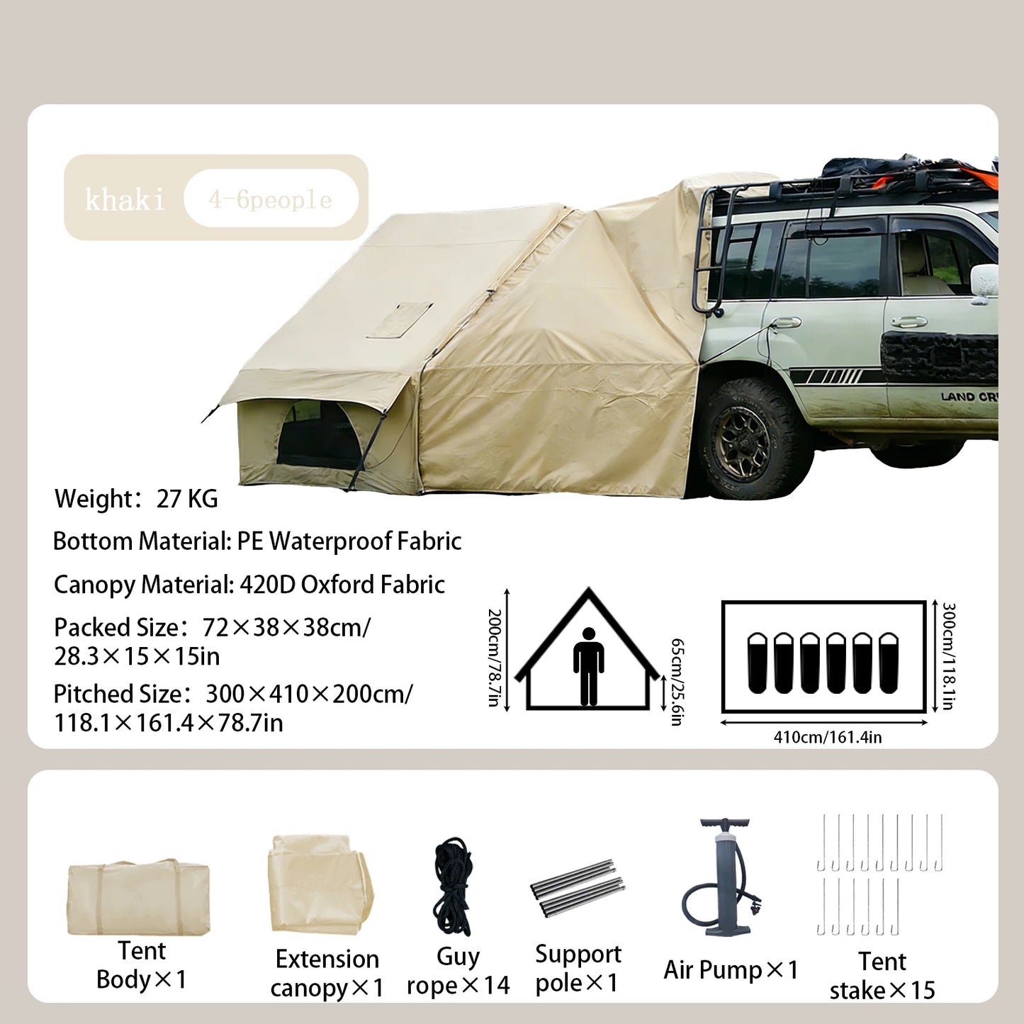 ALLPOWERS SE100 100W Solar Panel 100W/200W IP68 Waterproof Monocrystalline Foldable Solar Panel