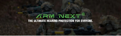 ARM NEXT tactical headset anti-noise earplugs noise-cancelling for shooting hearing protection NRR27dB Military gear hunting