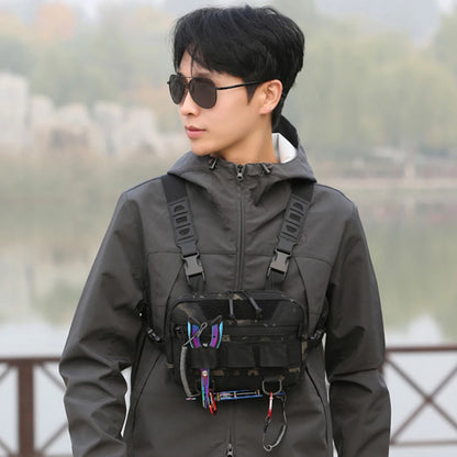 Fishing Tackle Bags  Fanny Pack   Camping Shoulder Crossbody Bag