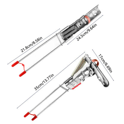 1-5pcs Automatic Fishing Rod bracket holders Stainless Steel pole stand Support double spring