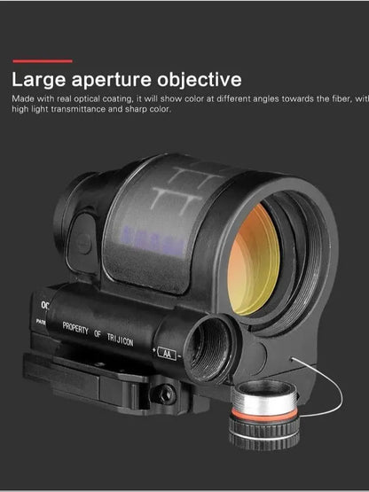 Hunting Reflex Sight Solar Power System Hunting 1X38 Red Dot Sight Scope with QD Mount