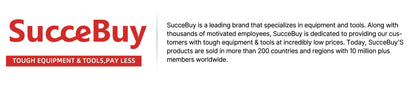 SucceBuy Camping Folding Chair for Adults Portable Quad Lumbar Back Padded Arm Chairs with Side Pockets