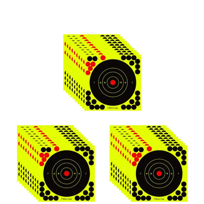 100-10PCS 8-inch Splatter Target High Visibility Adhesive Shooting Target Stickers Reactive