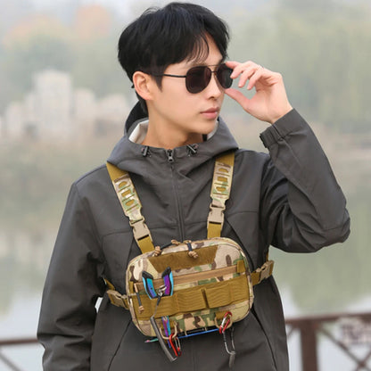Fishing Tackle Bags  Fanny Pack   Camping Shoulder Crossbody Bag