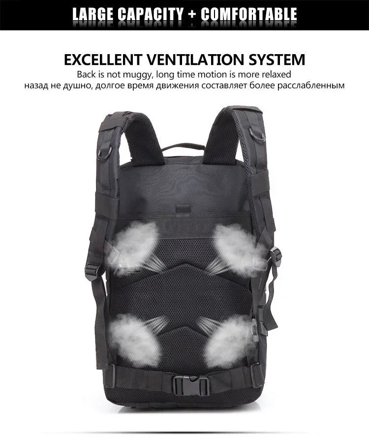 45L Man Tactical Backpacks Traveling Bags Outdoor For Trekking Hunting Bag camping equipment