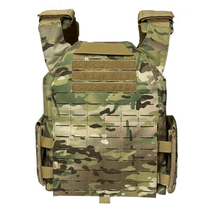 EMERSONGEARS 1000D Nylon Plate high quality Carrier Outdoor Tactical Vest Hunting Protective Adjustable Quick release MOLLE Vest